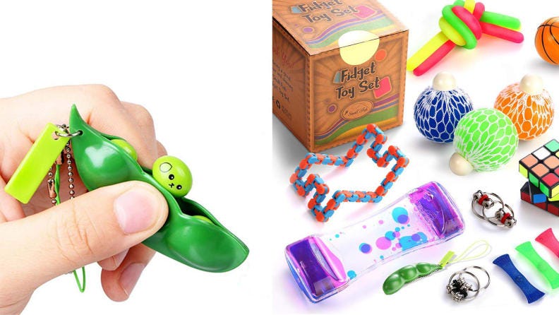 small fish fidget toy set